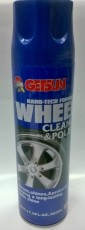 Спрей-препарат за почистване на автомобилни джанти.Почиства мръсни 
петна и нагар образували се от накладките на автомобила.Не съдържа съставки,които могат да повредят  
покритието на джантите.
Модел:G-7093
Цена-12лв/500мл.