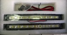 LED дневни светлини за външен монтаж,чрез планки,
дължина-18см.ширина1.5см.
Модел:B&H-12V
Цена-35лв.